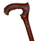 GRACE Brown Wooden Walking Stick Cane