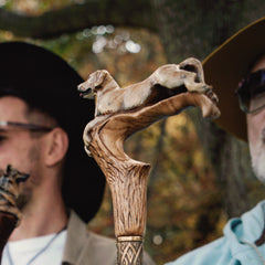 Золотистий ретрівер Лабрадор Дерев'яна тростина