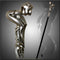 Nude Lady Sexy Girl Cane Walking Stick