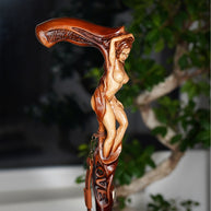 LOVE SEXY Canne en bois pour femme nue