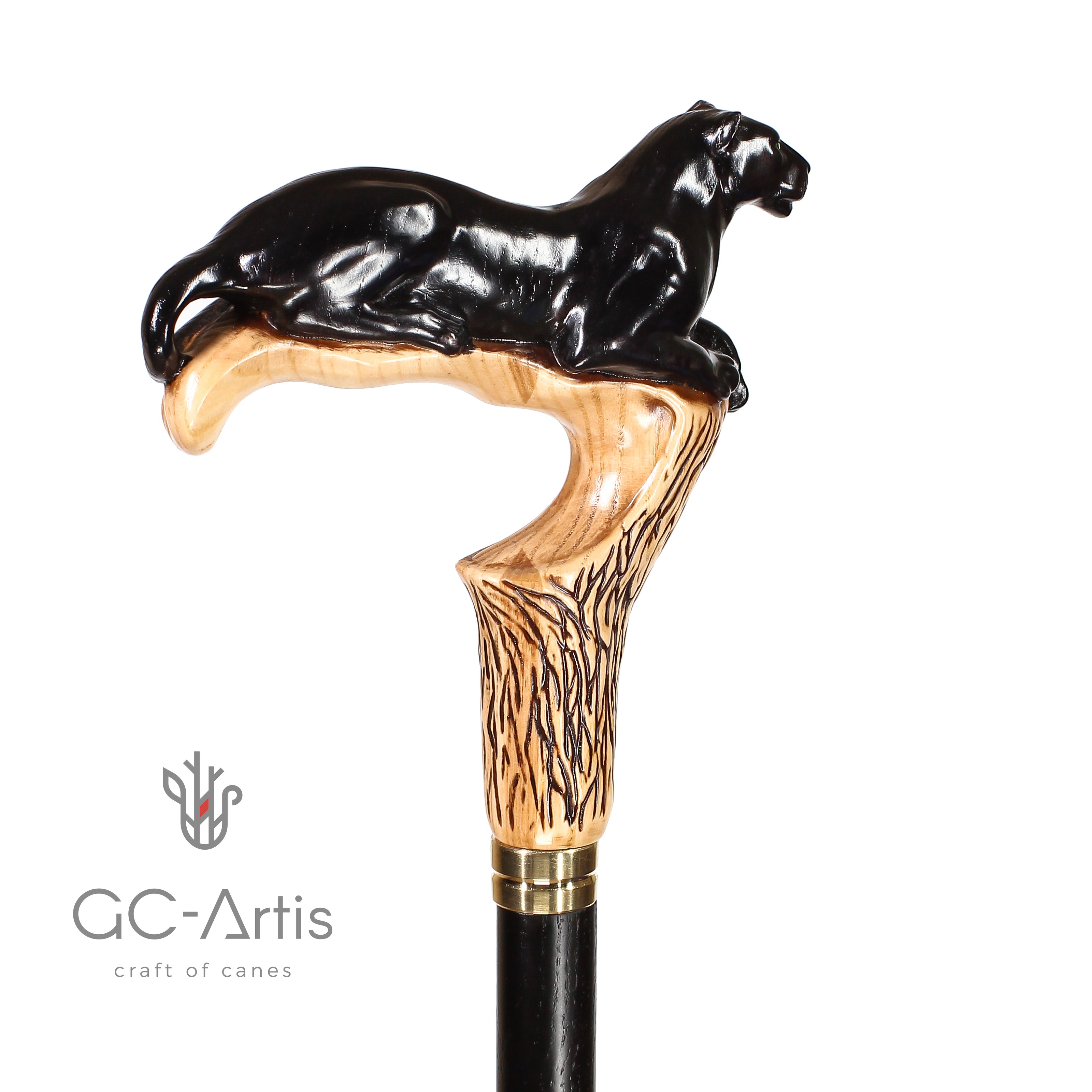 Темна дерев'яна тростина