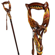 Phoenix Bird Dark – Hand-Carved