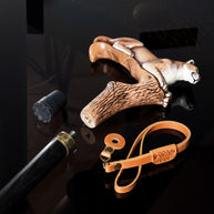 American Puma Hand Painted – Designer Wooden Walking Cane