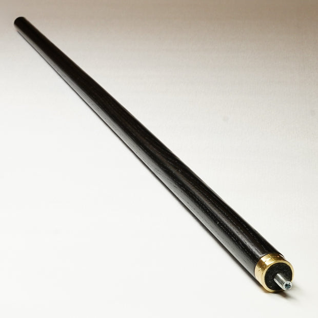 Kit de pièces de manche en bois noir pour la fabrication personnalisée de cannes de marche individuelles