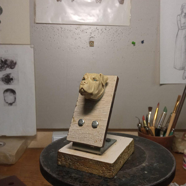 Rottweiler Dog Brass Walking Cane Bronze casted Wood & metal black handle walking stick cane for men women, stylish ladies gentleman senior