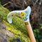 Classic Hand-painted walking stick - GCArtis - Classic Wooden Canes - Bronze, wood