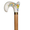 Classic Hand-painted walking stick - GCArtis - Classic Wooden Canes - Bronze, wood