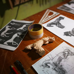 Hand Carved Horse Walking Cane – Black Painted Ash Wood Hiking Stick - GCArtis - Luxe Hand Painted Canes - wood, wooden, solid wood, hard wood, metal