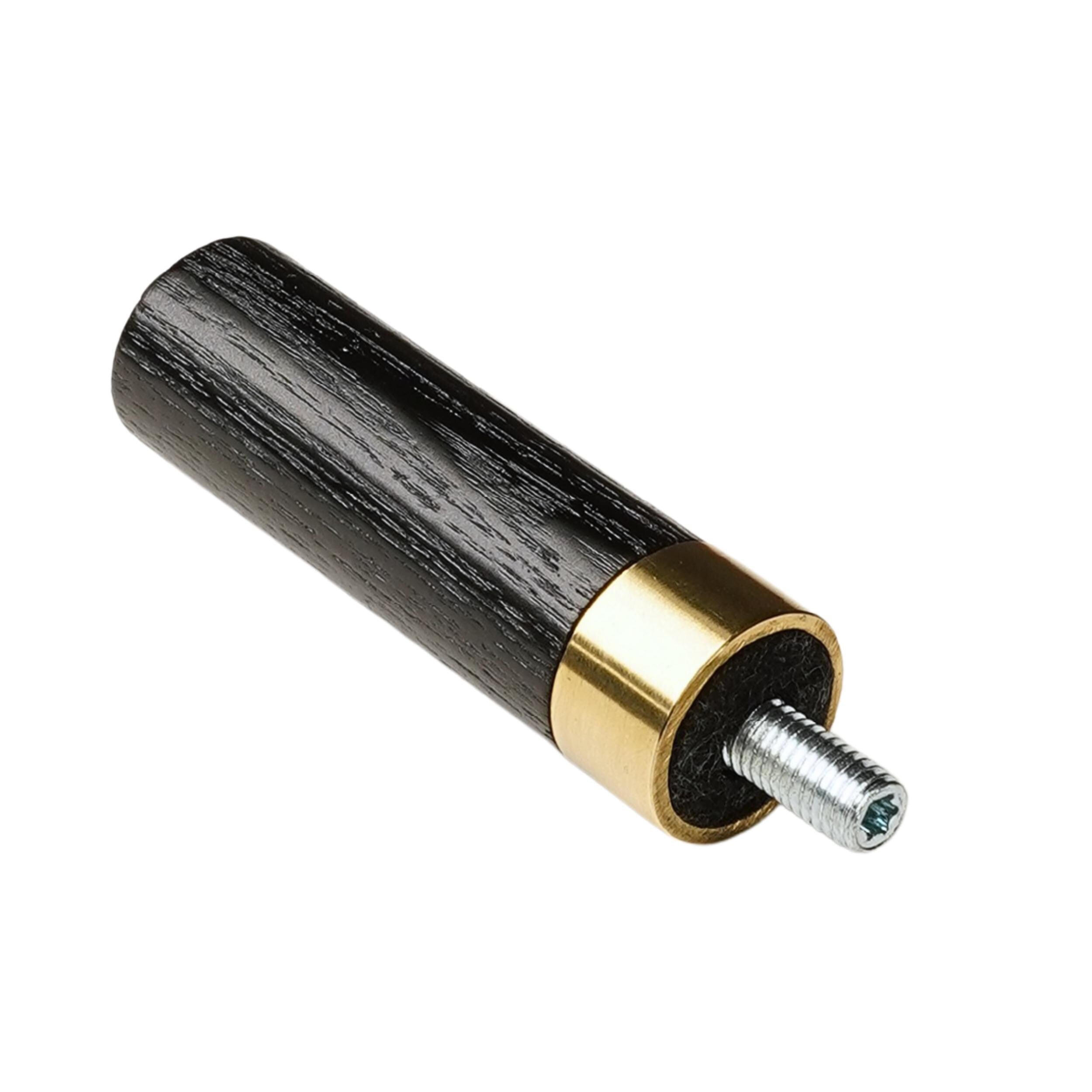 Wooden Cane Extension – Adds 3 Inches, Hardwood Brass Fitting - GCArtis - Parts for cane making - 