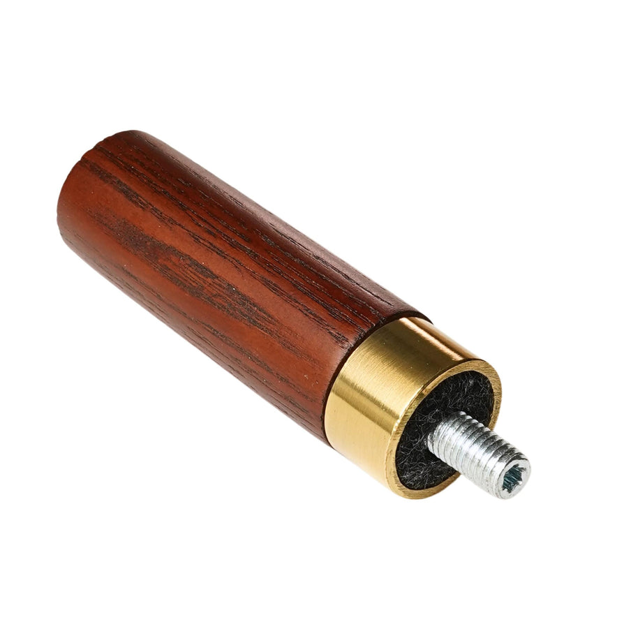 Wooden Cane Extension – Adds 3 Inches, Hardwood Brass Fitting - GCArtis - Parts for cane making - 
