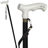 Yellow Wooden Walking Cane - Light weight Classic Fritz handle - GCArtis - Classic Wooden Canes - 