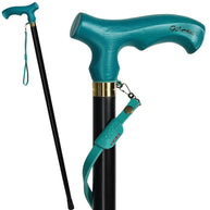 Yellow Wooden Walking Cane - Light weight Classic Fritz handle - GCArtis - Classic Wooden Canes - 