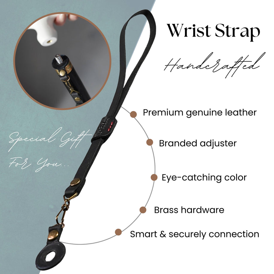 Galloping Champagne Dapple Gray Horse - Wooden Walking Cane Hand-Painted - GCArtis - Lux Hand Painted Canes - 