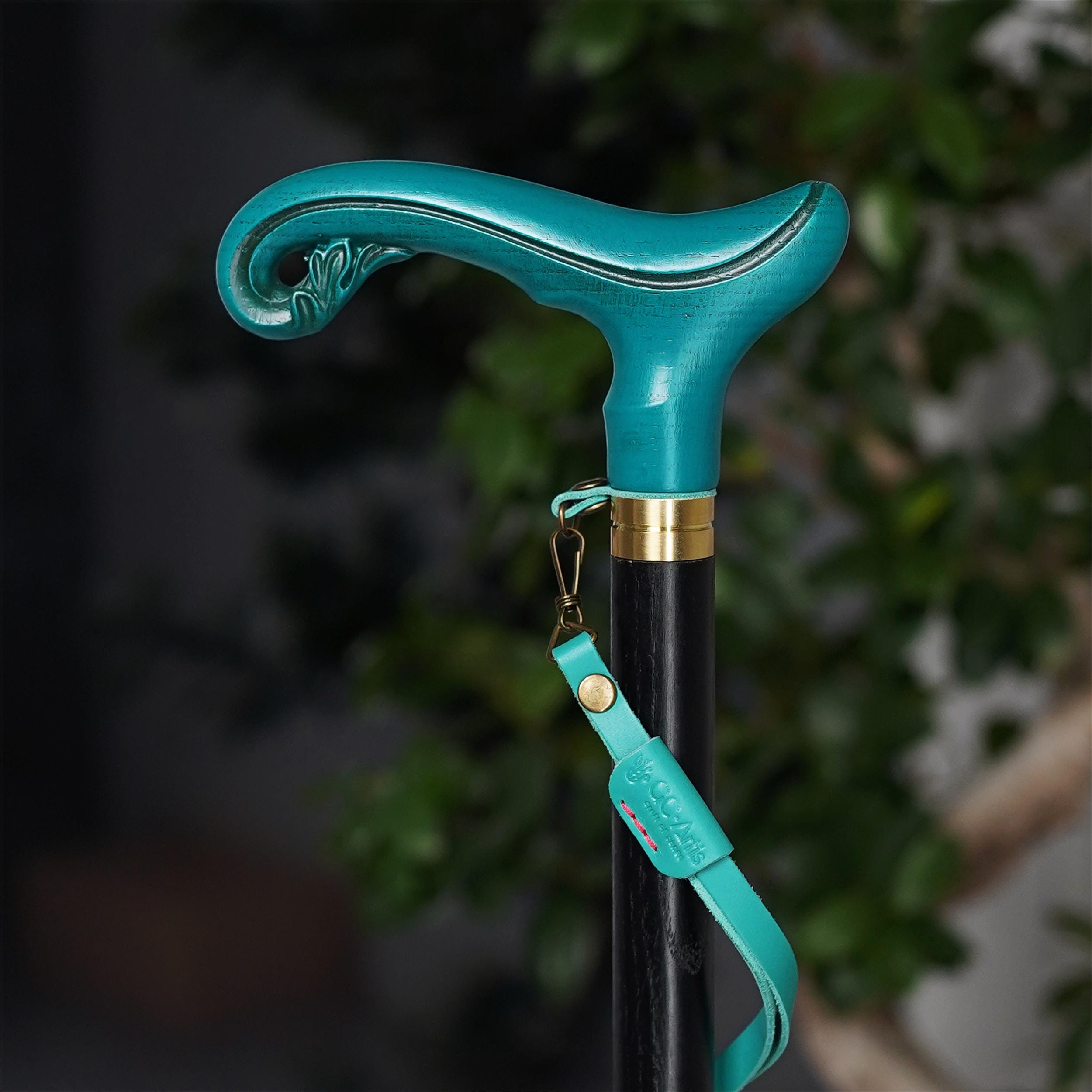 Elegant Wooden Walking Stick Cane - Magic, Light weight Classic handle - GCArtis - Classic Wooden Canes - 