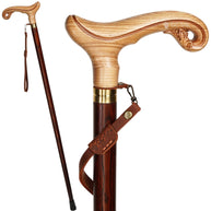 Elegant Wooden Walking Stick Cane - Magic, Light weight Classic handle - GCArtis - Classic Wooden Canes - 