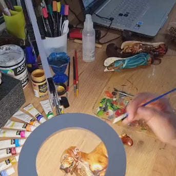 Black Labrador retriever walking canes - Light Walking Stick