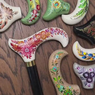 Hand-painted Walking Stick Cane