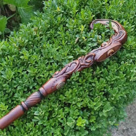 Islam symbol Wooden Walking Stick Cane