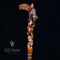 Awakening Bear Cane wood crafted hand carved Walking Stick