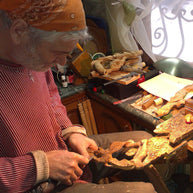 Дерев'яна палиця-тростина для риболовлі на лосося AMERICAN EAGLE