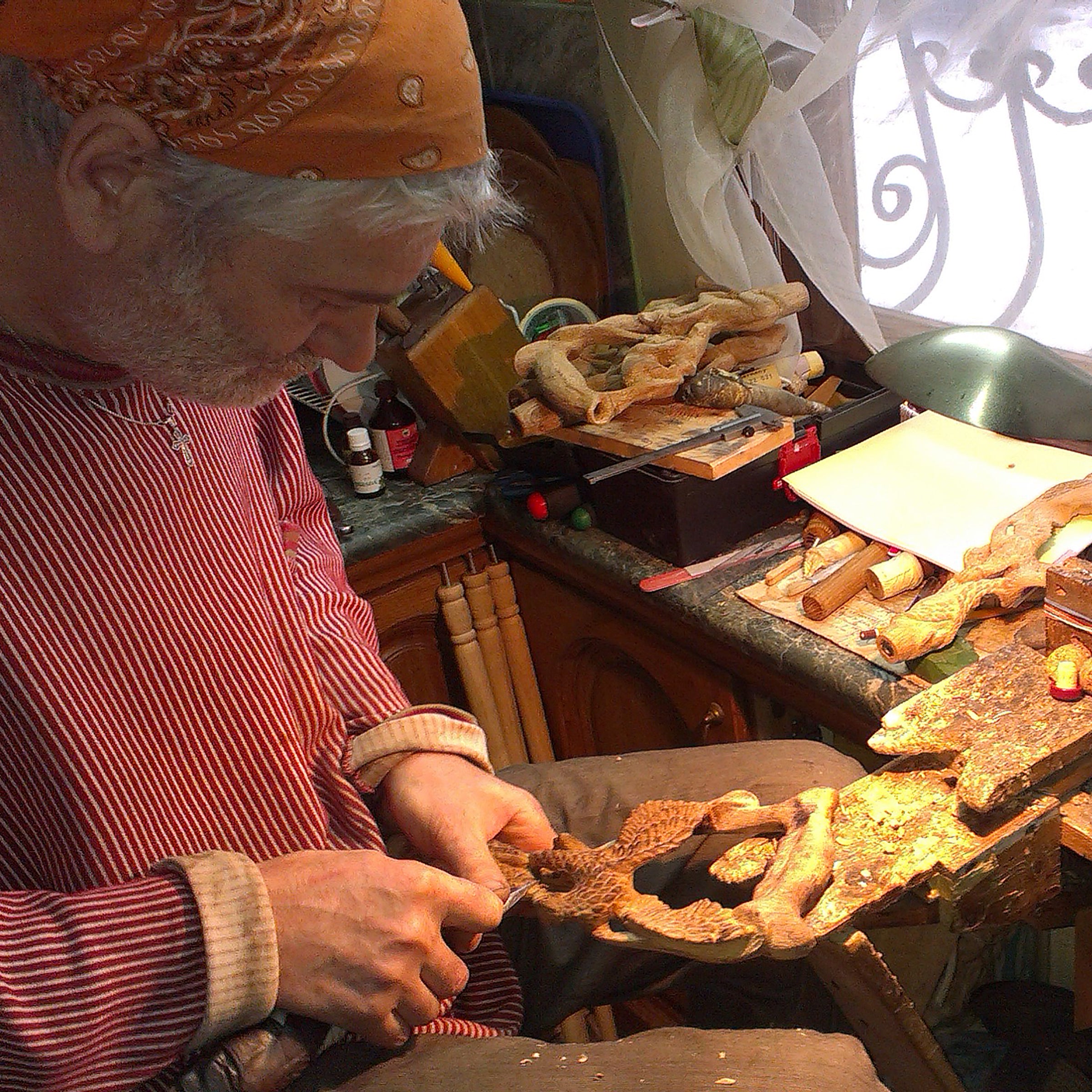 Дерев'яна палиця-тростина для риболовлі на лосося AMERICAN EAGLE