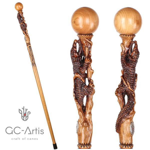 Unique designer handmade canes for costume party steampunk by GC-Artis