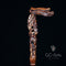 Fantasy Dragon CANE Dark Wooden Walking Stick