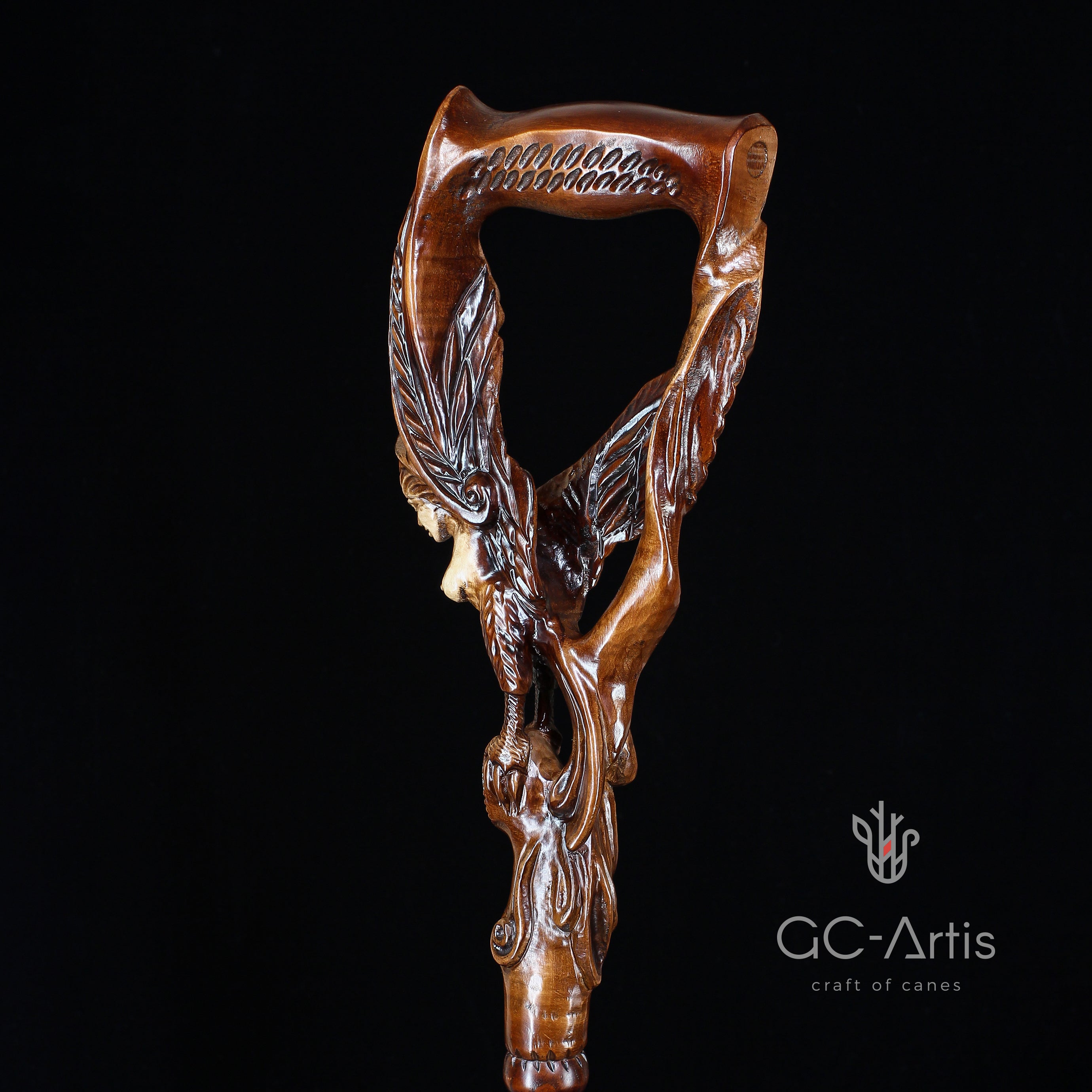 Paradise BIRD GAMAYUN Fantasy Winged Women Cane