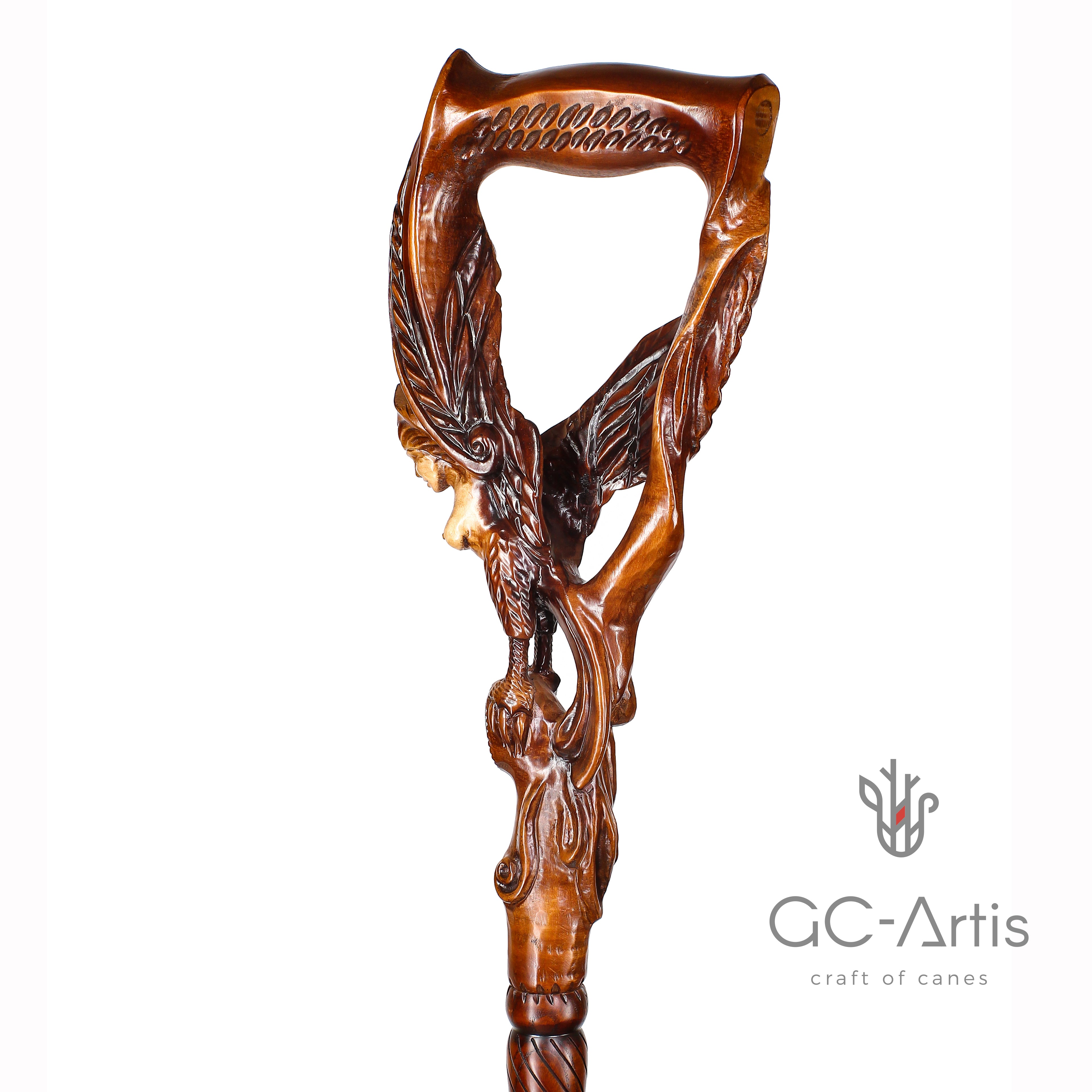 Paradise BIRD GAMAYUN Fantasy Winged Women Cane