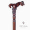 Wooden Cane Walking Stick Horse Spring - GC-Artis Walking Sticks Canes