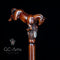 Sprint Horse Fashion Wooden Cane Walking Stick