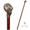 Bronze Lion - Vintage Style Knob Walking Stick Cane