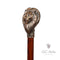 Bronze Lion - Vintage Style Knob Walking Stick Cane