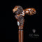 Stylish Wooden Walking Stick Cane - Lion King