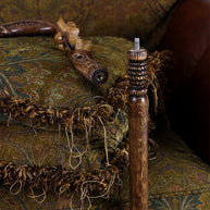 LOVE SEXY Naked girl Wooden walking stick cane