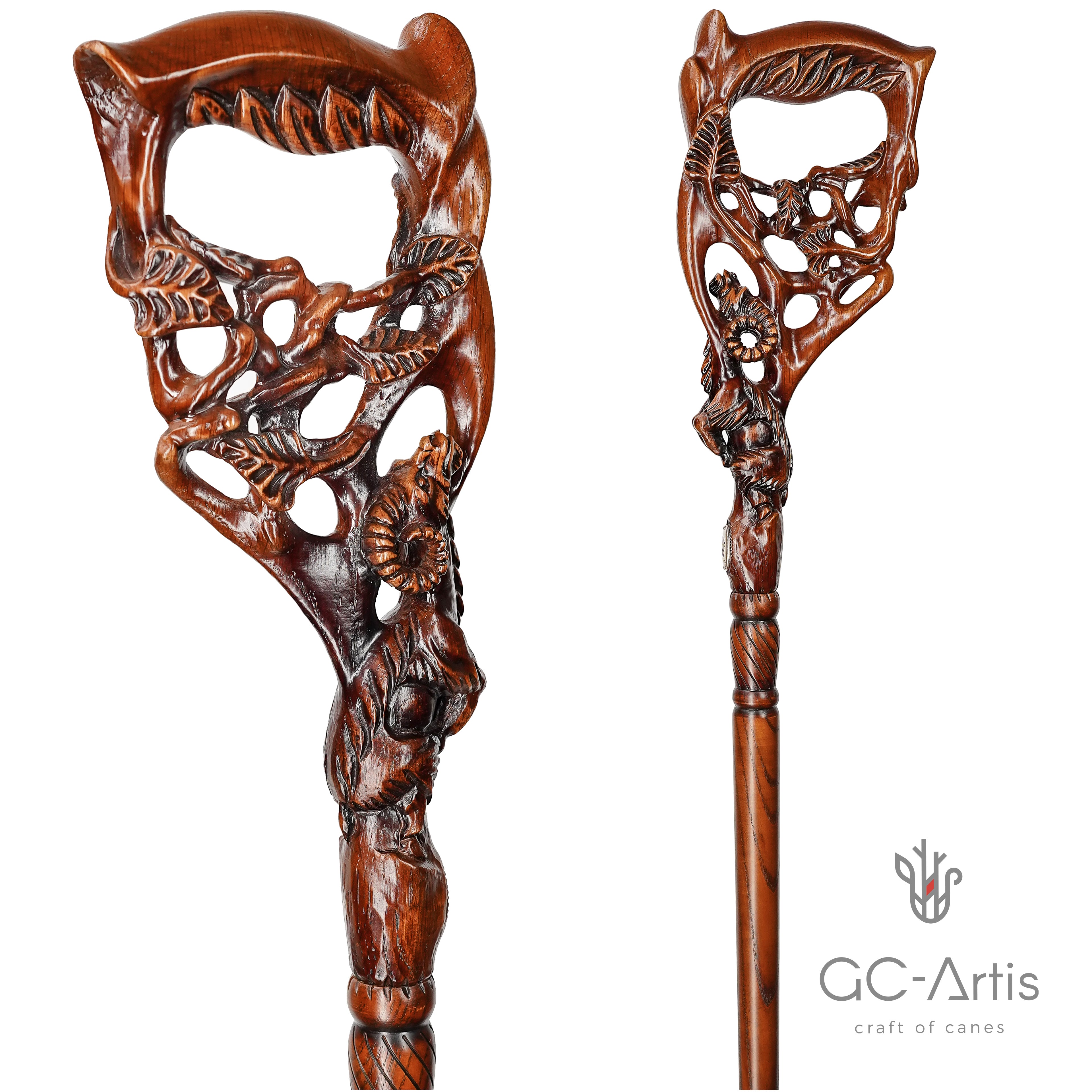 Тростина тростина RAM темна дерев'яна