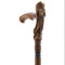 Жіноча дерев'яна палиця-тростина, що молиться, з ангелом