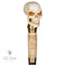 Skull Head Walking Stick Cane Steampunk goth style