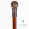 Bronze Skull Walking Stick Cane Top Knob Handle