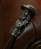 Pirate Captain with Monkey Bronze collectible walking stick - GC-Artis Walking Sticks Canes