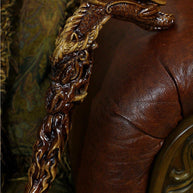 Fantasy Daragon CANE Dark Wooden Walking Stick - GC-Artis Walking Sticks Canes