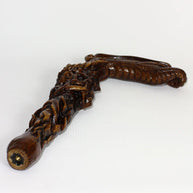 Fantasy Daragon CANE Dark Wooden Walking Stick - GC-Artis Walking Sticks Canes