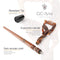 Eagle & Fish Dark Wooden Walking Stick Cane - GC-Artis Walking Sticks Canes