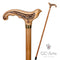 Swallow Bird Light Wooden Cane ladies walking stick - GC-Artis Walking Sticks Canes