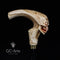 Alien Skull Walking Stick Cane Staff Light color - GC-Artis Walking Sticks Canes