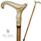 Elegant ladies Female Light ivory color walking stick cane - GC-Artis Walking Sticks Canes