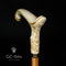 Elegant ladies Female Light ivory color walking stick cane - GC-Artis Walking Sticks Canes