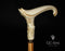 Elegant ladies Female Light ivory color walking stick cane - GC-Artis Walking Sticks Canes