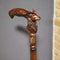 Deer - Wooden walking stick cane - GC-Artis Walking Sticks Canes