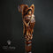 Archangel Michael Wooden Walking Stick Cane Wood Carved Crafter Wings & metal sword Cross shield comfortable handle gift for men women
